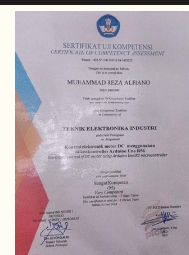 Sertifikat kompetensi BNSP